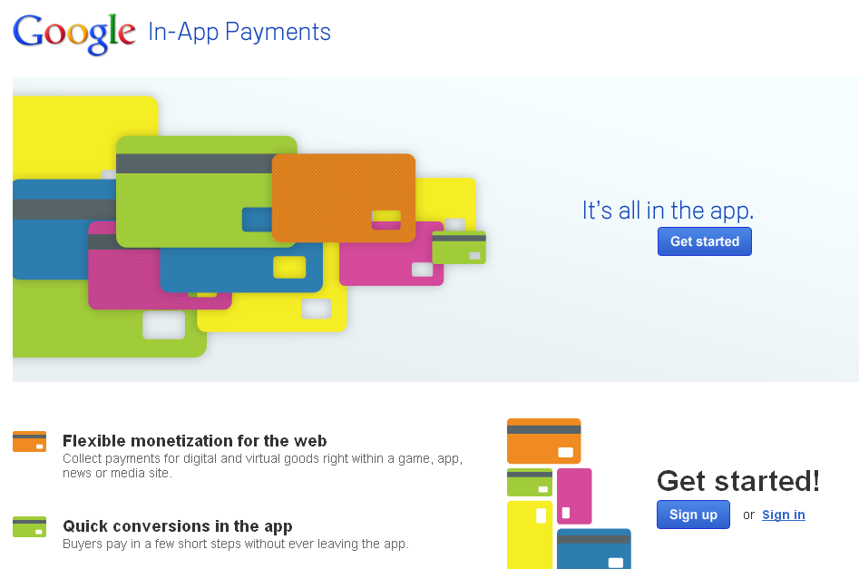 Google In-App Payments