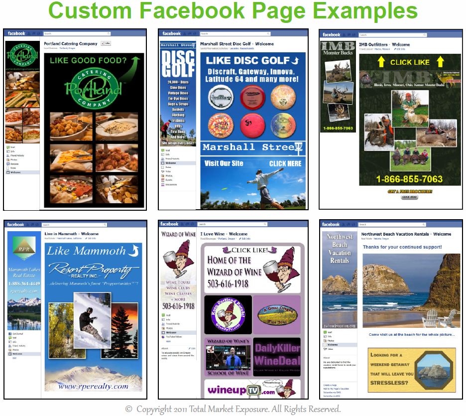 Facebook Fan Page Design