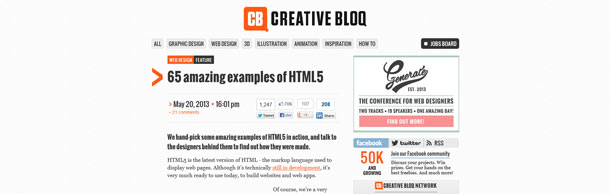 HTML5 Examples