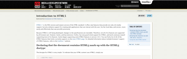 HTML5 Introduction