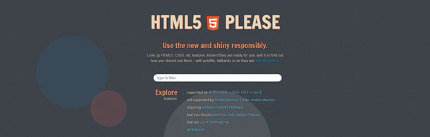 HTML5 Please