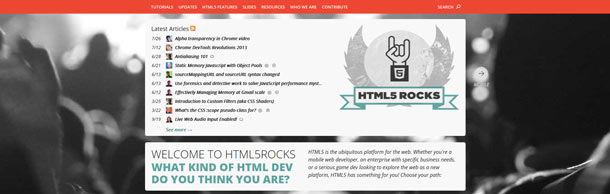 HTML5 Rocks